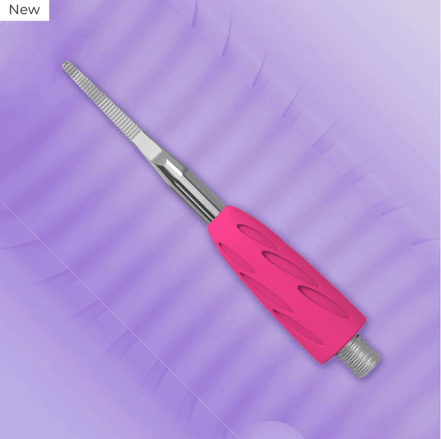 STALEKS PRO - REPOUSSE CUTICULES COMBO UNIQ 37 LIME À ONGLES DE PIED AVEC EXTRÉMITÉ COURBÉE 