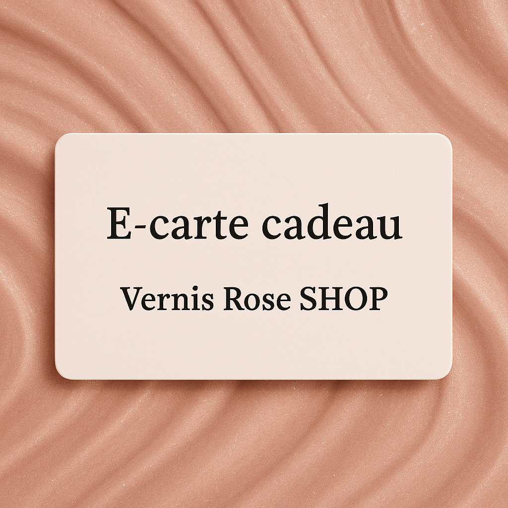 E-carte cadeau Vernis Rose