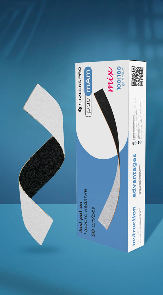 Limes Jetables Double Face (50 Pièces) 100/180