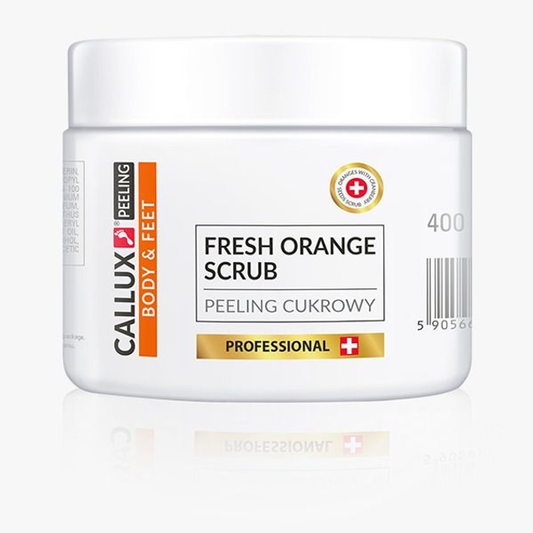 CALLUX - GOMMAGE MAINS PIEDS CORPS FRESH ORANGE 400G